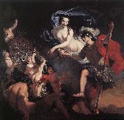 unknow artist Venus Presenting Weapons to Aeneas painting